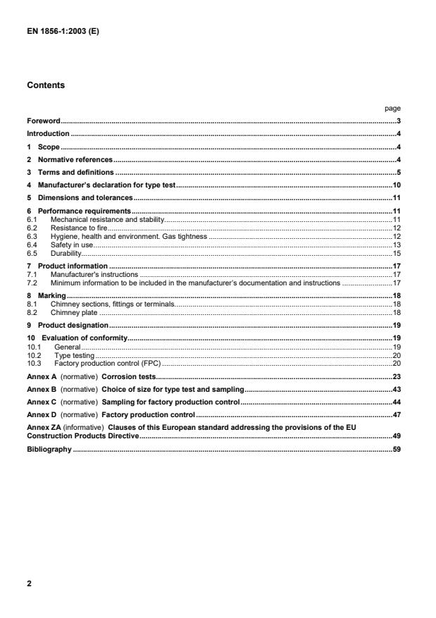 EN 1856-1:2003 EN 1856-1:2003 - Page 4 preview