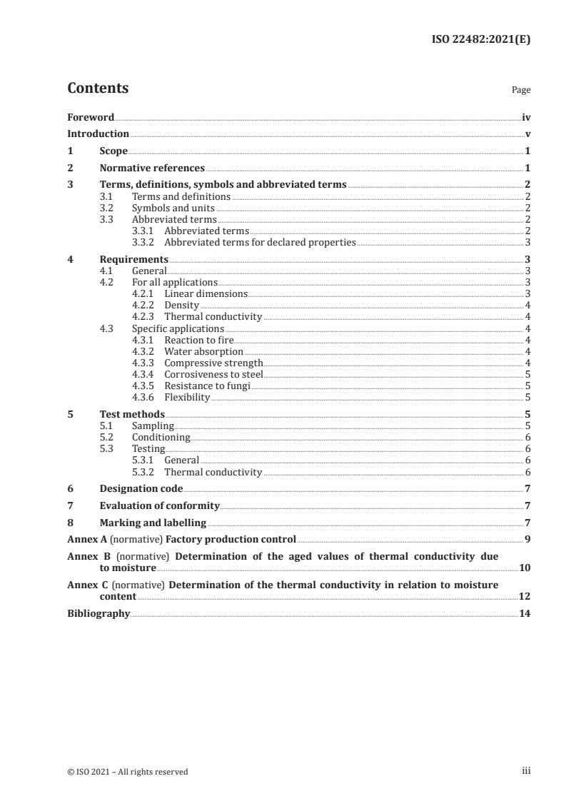 ISO 22482:2021 - Thermal insulation products — Aerogel blanket for buildings — Specification
Released:12/9/2021