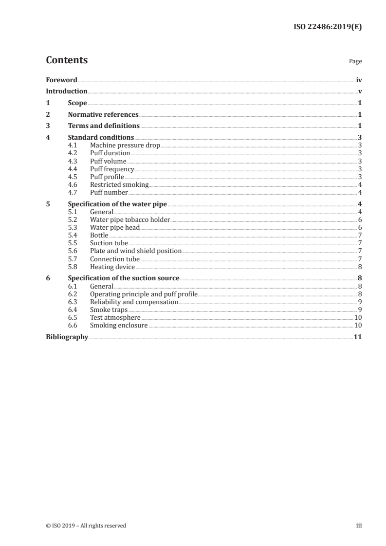 ISO 22486:2019 - Water pipe tobacco smoking machine — Definitions and standard conditions
Released:5/15/2019