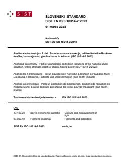 SIST EN ISO 18314-2:2023 - Page 1 preview