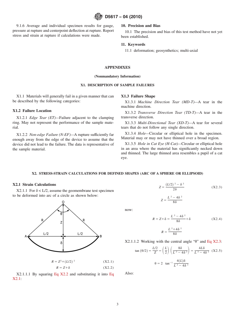 ASTM D5617-04(2010) - Standard Test Method for Multi-Axial Tension Test for Geosynthetics