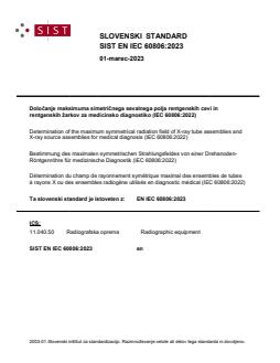 EN IEC 60806:2023 - Page 1 preview