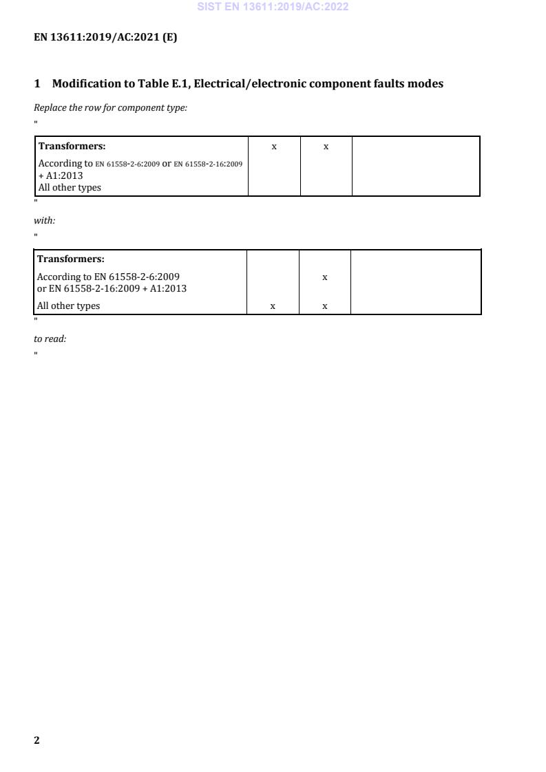 EN 13611:2019/AC:2021 EN 13611:2019/AC:2022 - Page 4 preview