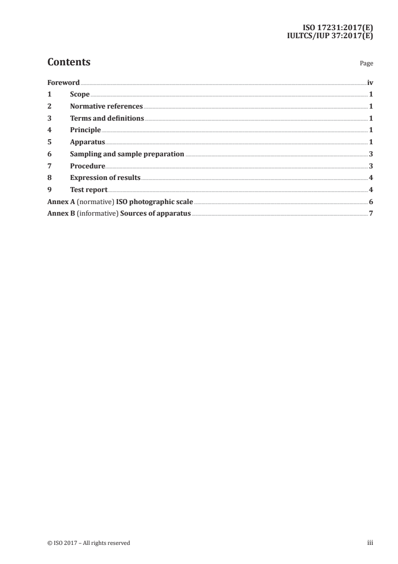 ISO 17231:2017 - Leather — Physical and mechanical tests — Determination of water repellency of garment leather
Released:8/21/2017