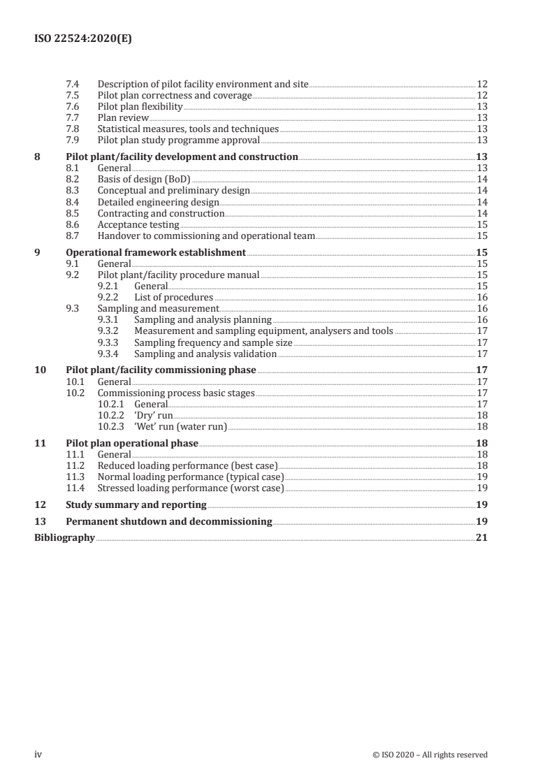 ISO 22524:2020 ISO 22524:2020 - Pilot plan for industrial wastewater treatment facilities in the objective of water reuse
Released:5/20/2020 - Page 4 preview