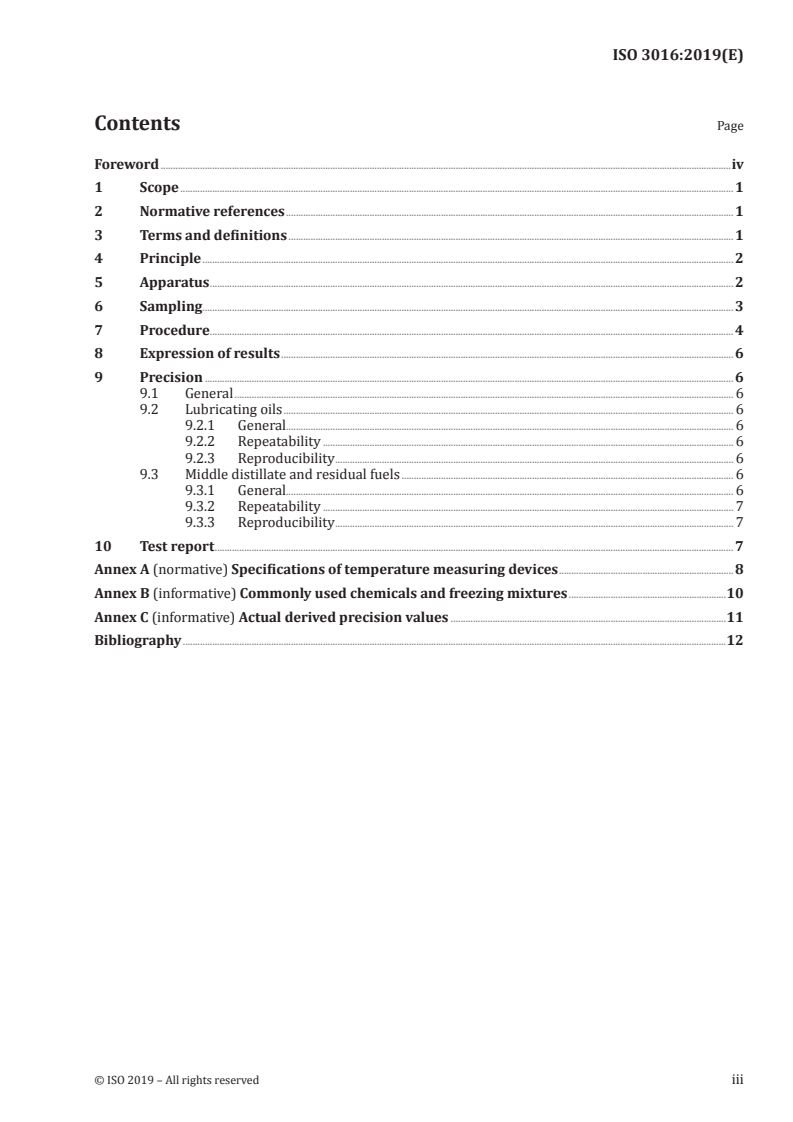 ISO 3016:2019 - Petroleum and related products from natural or synthetic sources — Determination of pour point
Released:4/25/2019