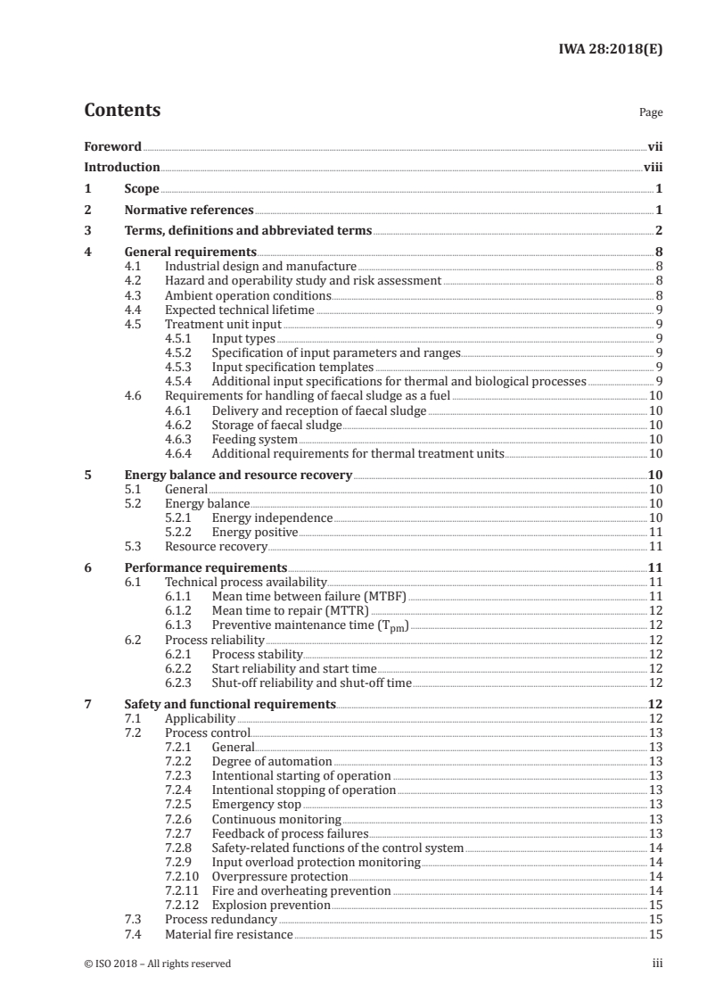IWA 28:2018 - Faecal sludge treatment units — Energy independent, prefabricated, community-scale resource-recovery units — Safety and performance
Released:4/13/2018