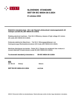 EN IEC 60034-30-3:2024 EN IEC 60034-30-3:2024 - BARVE - Page 1 preview