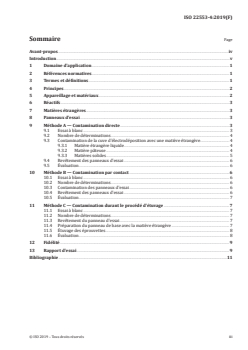 ISO 22553-4:2019 - Peintures et vernis — Peintures d'électrodéposition — Partie 4: Compatibilité des peintures d'électrodéposition avec des matières liquides, pâteuses et solides
Released:12/7/2020 - Page 3 preview