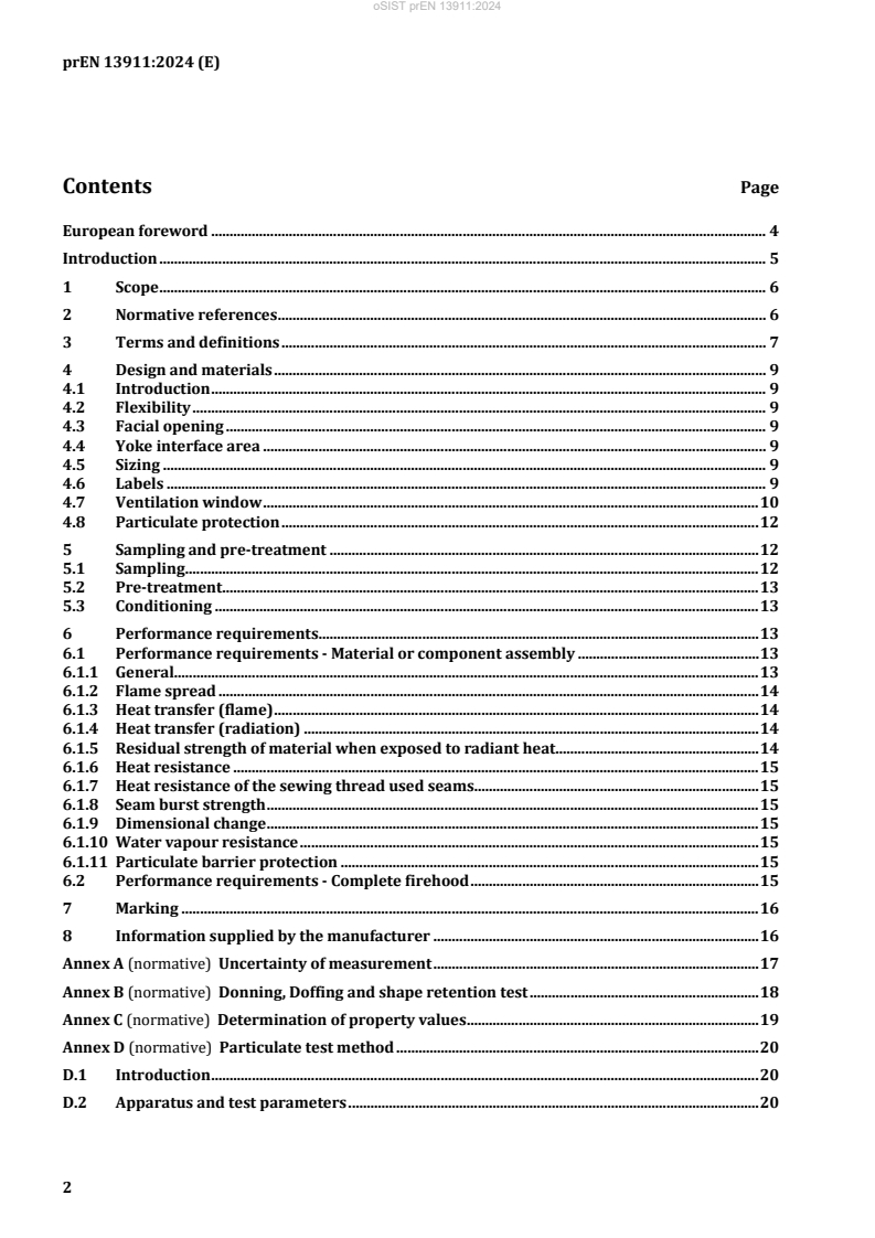 prEN 13911 prEN 13911:2024 - BARVE - Page 4 preview