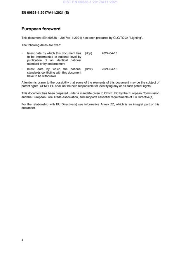 SIST EN 60838-1:2017/A11:2021 SIST EN 60838-1:2017/A11:2021 - Page 4 preview