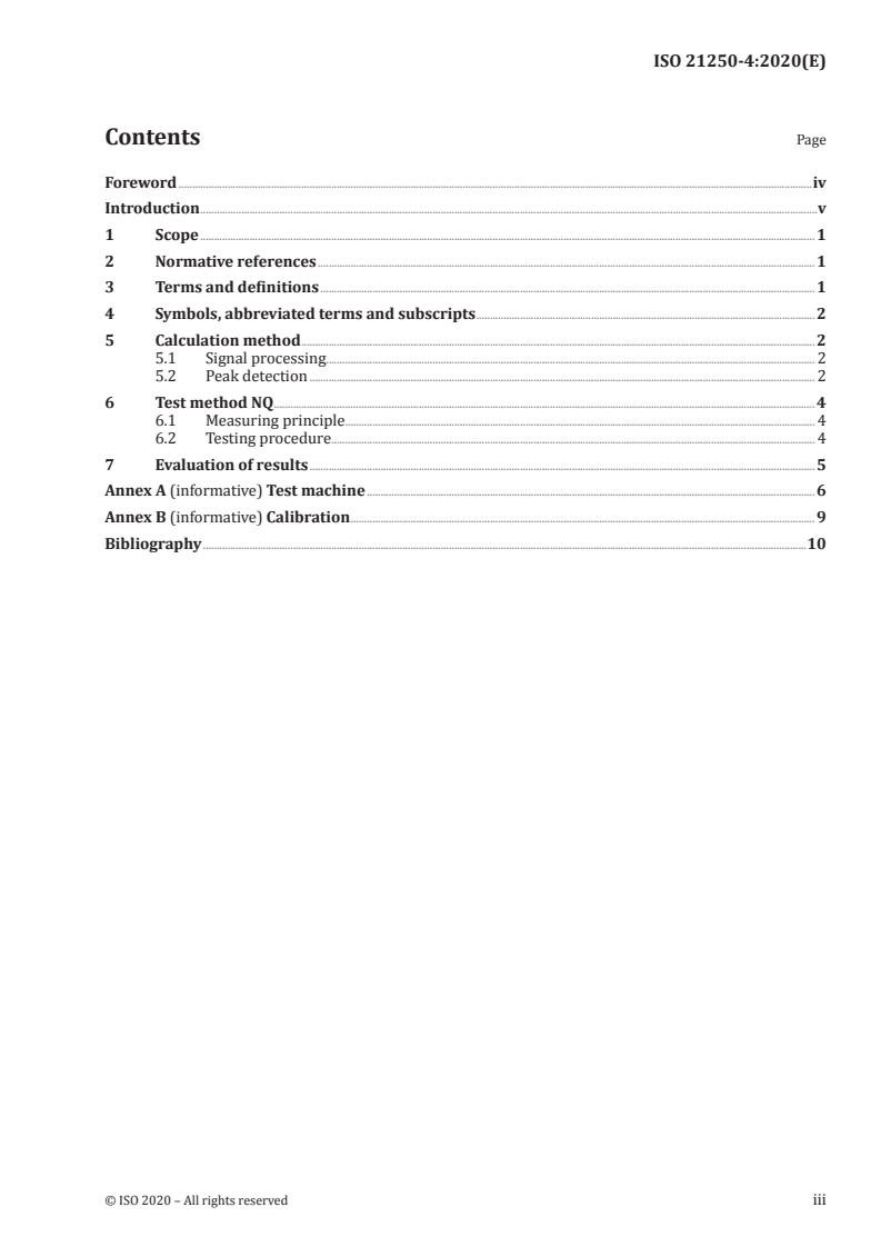 ISO 21250-4:2020 ISO 21250-4:2020 - Rolling bearings — Noise testing of rolling bearing greases — Part 4: Test and evaluation method NQ
Released:7/13/2020