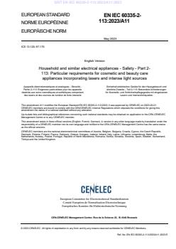 SIST EN IEC 60335-2-113:2023/A11:2023 - BARVE - Page 3 preview