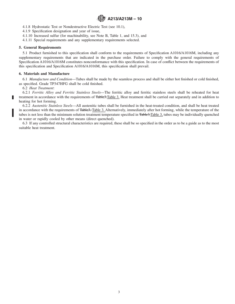 REDLINE ASTM A213/A213M-10 - Standard Specification for  Seamless Ferritic and Austenitic Alloy-Steel Boiler, Superheater, and Heat-Exchanger Tubes