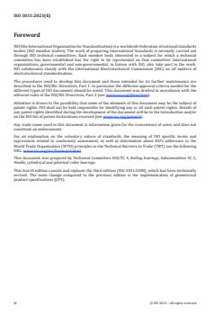 ISO 3031:2021 - Rolling bearings — Thrust needle roller and cage assemblies, thrust washers — Boundary dimensions, geometrical product specifications (GPS) and tolerance values
Released:8/19/2021 - Page 4 preview