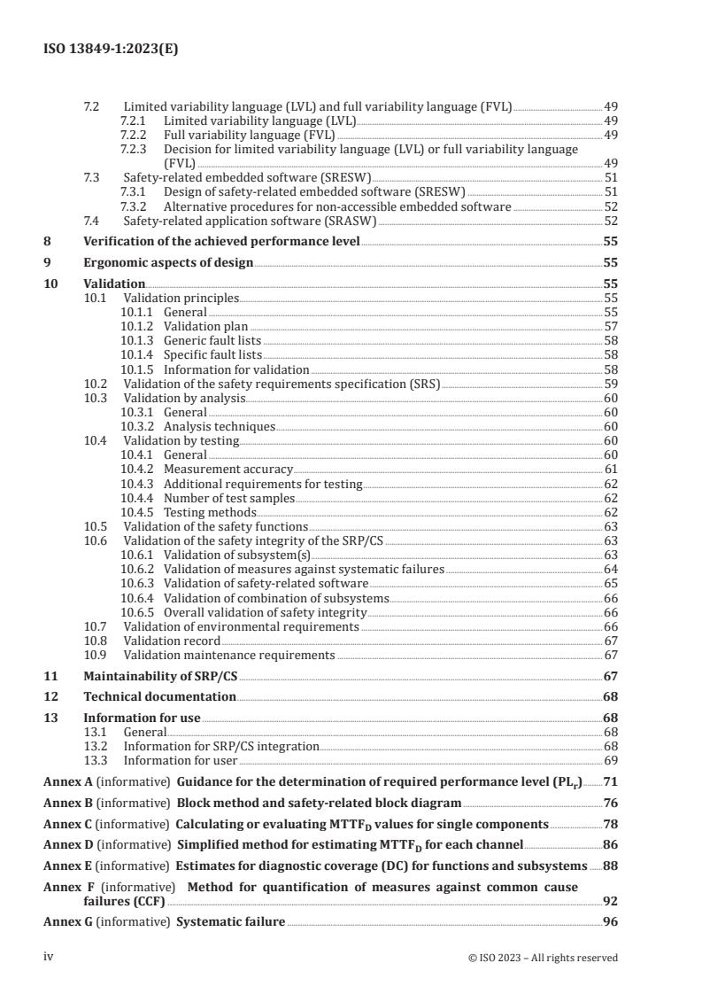 ISO 13849-1:2023 ISO 13849-1:2023 - Safety of machinery — Safety-related parts of control systems — Part 1: General principles for design
Released:26. 04. 2023 - Page 4 preview