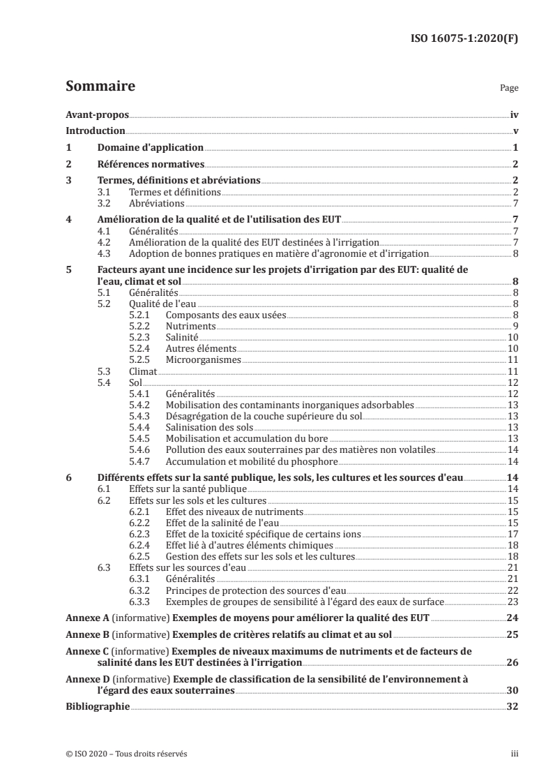 ISO 16075-1:2020 ISO 16075-1:2020 - Lignes directrices pour l'utilisation des eaux usées traitées dans les projets d'irrigation — Partie 1: Les bases d'un projet de réutilisation pour l'irrigation
Released:11/30/2020