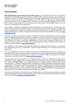 ISO 22579:2020 - Préparations pour nourrissons et produits nutritionnels pour adultes — Dosage des fructanes — Chromatographie échangeuse d'anions haute performance couplée à la détection par ampérométrie pulsée (CEAHP-DAP) après traitement enzymatique
Released:9/28/2020 - Page 4 preview