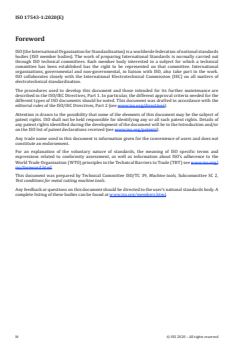 ISO 17543-1:2020 - Machine tools — Test conditions for universal spindle heads — Part 1: Accessory heads for machines with horizontal spindle (horizontal Z-axis)
Released:3/31/2020 - Page 4 preview