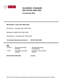 EN ISO 10991:2023 - Page 1 preview