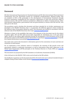 ISO/IEC TS 17021-8:2019 - Conformity assessment — Requirements for bodies providing audit and certification of management systems — Part 8: Competence requirements for auditing and certification of management systems for sustainable development in communities
Released:1/24/2019 - Page 4 preview