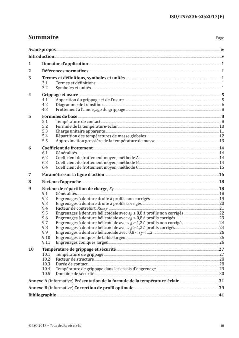 ISO/TS 6336-20:2017 ISO/TS 6336-20:2017 - Calcul de la capacité de charge des engrenages cylindriques à dentures droite et hélicoïdale — Partie 20: Calcul de la capacité de charge au grippage (applicable également aux engrenages conique et hypoïde) - Méthode de la température-éclair
Released:12/15/2017