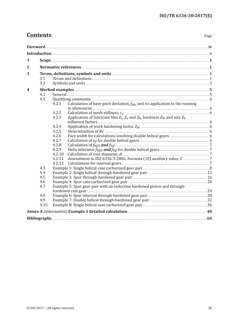 ISO/TR 6336-30:2017 ISO/TR 6336-30:2017 - Calculation of load capacity of spur and helical gears — Part 30: Calculation examples for the application of ISO 6336 parts 1,2,3,5
Released:11/23/2017