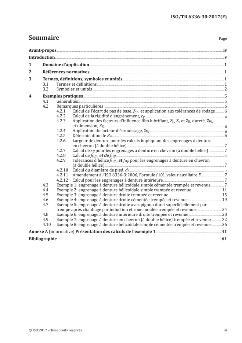 ISO/TR 6336-30:2017 ISO/TR 6336-30:2017 - Calcul de la capacité de charge des engrenages cylindriques à dentures droite et hélicoïdale — Partie 30: Exemples d'application de l'ISO 6336 parties 1, 2, 3, 5
Released:1/30/2018