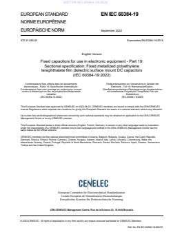 EN IEC 60384-19:2022 EN IEC 60384-19:2022 - Page 3 preview