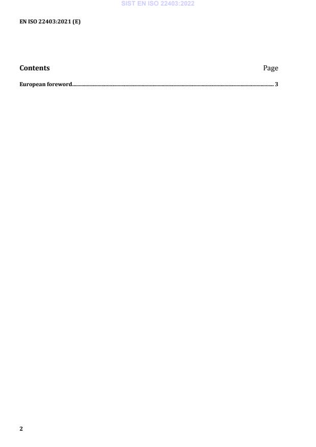 EN ISO 22403:2021 EN ISO 22403:2022 - Page 4 preview