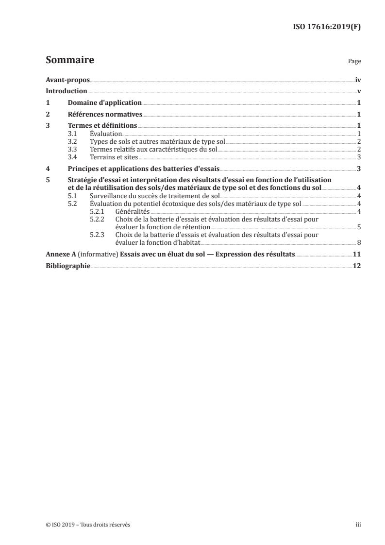 ISO 17616:2019 - Qualité du sol — Lignes directrices relatives aux choix et à l'évaluation des essais appliqués pour la caractérisation écotoxicologique des sols et des matériaux de type sol
Released:10/31/2019