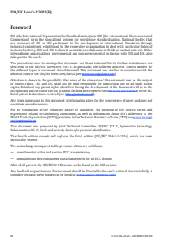 ISO/IEC 14443-2:2020 ISO/IEC 14443-2:2020 - Cards and security devices for personal identification — Contactless proximity objects — Part 2: Radio frequency power and signal interface
Released:7/22/2020 - Page 4 preview