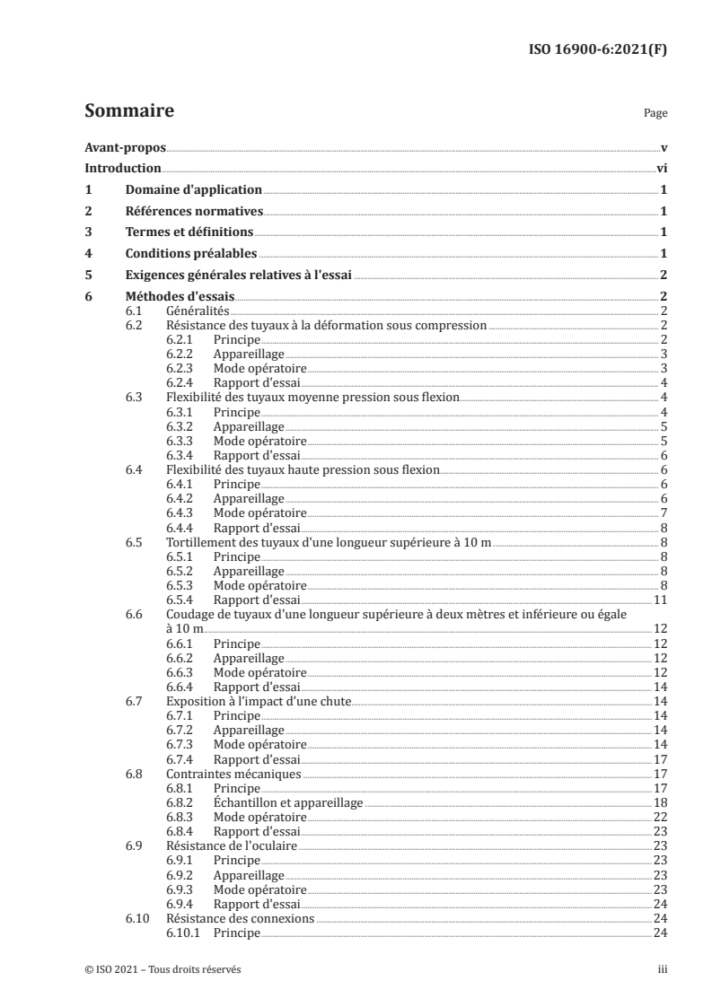 ISO 16900-6:2021 - Appareils de protection respiratoire — Méthodes d'essai et équipement d'essai — Partie 6: Résistance mécanique — Résistance des composants et des connexions
Released:8/19/2021