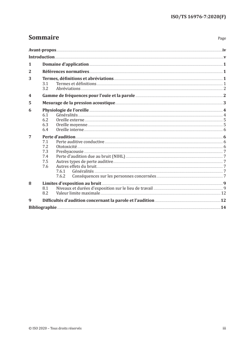 ISO/TS 16976-7:2020 ISO/TS 16976-7:2020 - Appareils de protection respiratoire — Facteurs humains — Partie 7: Discours et audition
Released:3/19/2020