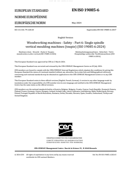 SIST EN ISO 19085-6:2024 - Page 3 preview