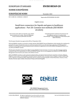 SIST EN ISO 80369-20:2025 - Page 3 preview