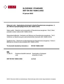 EN ISO 16266-2:2022 - Page 1 preview