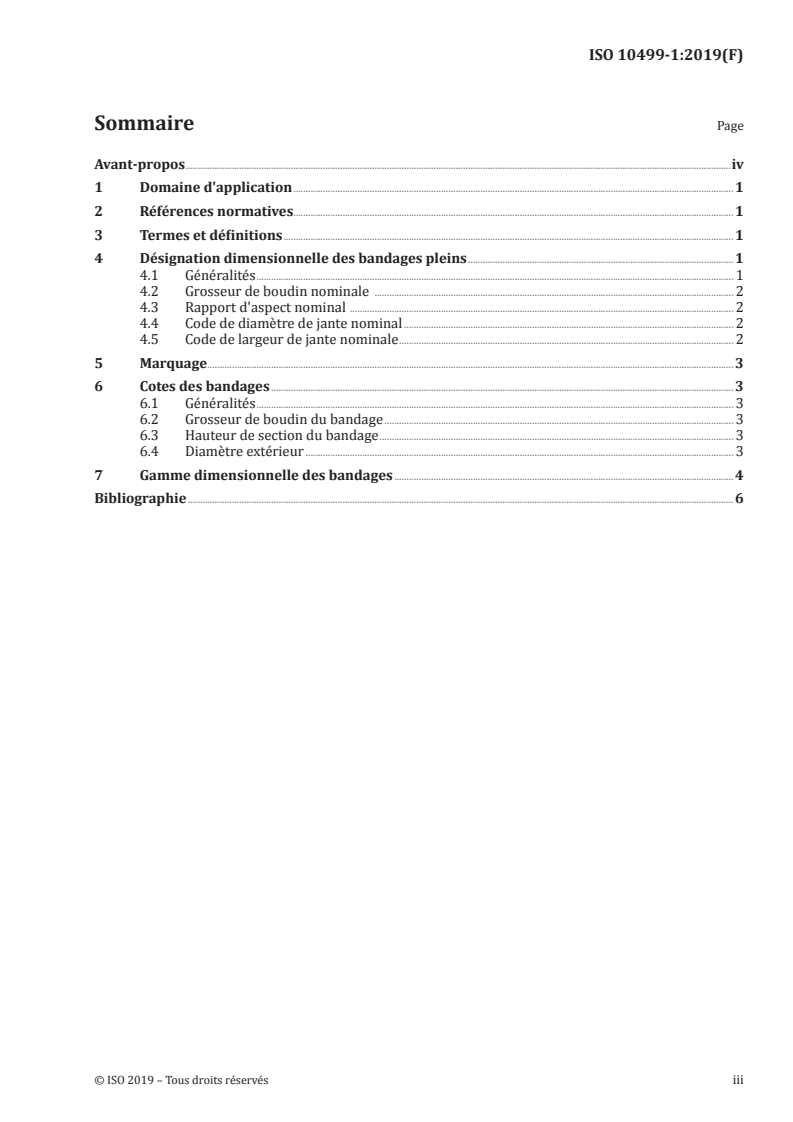 ISO 10499-1:2019 - Pneumatiques et jantes industriels pour matériel de manutention — Bandages pleins en caoutchouc (série millimétrique) pour jantes de pneumatiques — Partie 1: Désignation, cotes et marquage
Released:5/29/2019