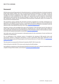 ISO 17721-2:2021 ISO 17721-2:2021 - Quantitative determination of antibacterial activity of ceramic tile surfaces — Test methods — Part 2: Ceramic tile surfaces with incorporated photocatalytic antibacterial agents
Released:8/17/2021 - Page 4 preview