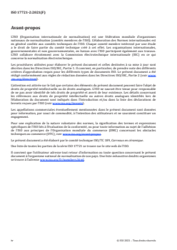 ISO 17721-2:2021 ISO 17721-2:2021 - Détermination quantitative de l’activité antibactérienne des surfaces des carreaux céramiques — Méthodes d’essai — Partie 2: Carreaux céramiques incorporant des agents antibactériens photocatalytiques en surface
Released:8/17/2021 - Page 4 preview