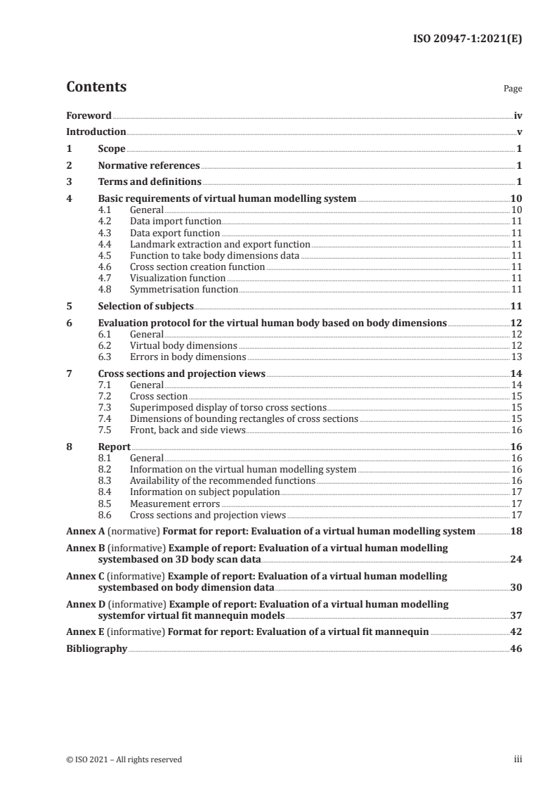 ISO 20947-1:2021 - Performance evaluation protocol for digital fitting systems — Part 1: Accuracy of virtual human body representation
Released:7/12/2021