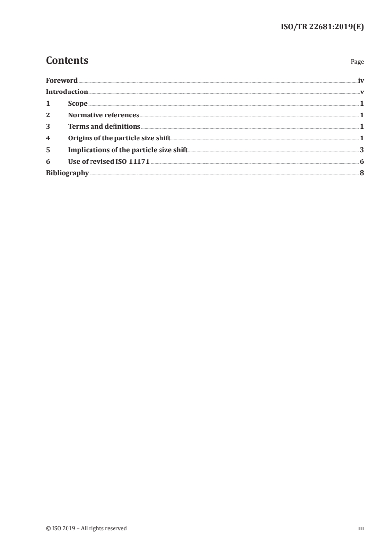 ISO/TR 22681:2019 - Hydraulic fluid power — Impact and use of ISO 11171:2016 µm(b) and µm(c) particle size designations on particle count and filter test data
Released:9/6/2019