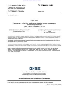 SIST EN 62493:2015/A1:2022 - BARVE - Page 3 preview