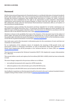 ISO 5834-4:2019 - Implants for surgery — Ultra-high-molecular-weight polyethylene — Part 4: Oxidation index measurement method
Released:2/12/2019 - Page 4 preview