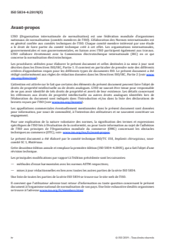 ISO 5834-4:2019 - Implants chirurgicaux — Polyéthylène à très haute masse moléculaire — Partie 4: Méthode de mesurage de l'indice d'oxydation
Released:2/12/2019 - Page 4 preview
