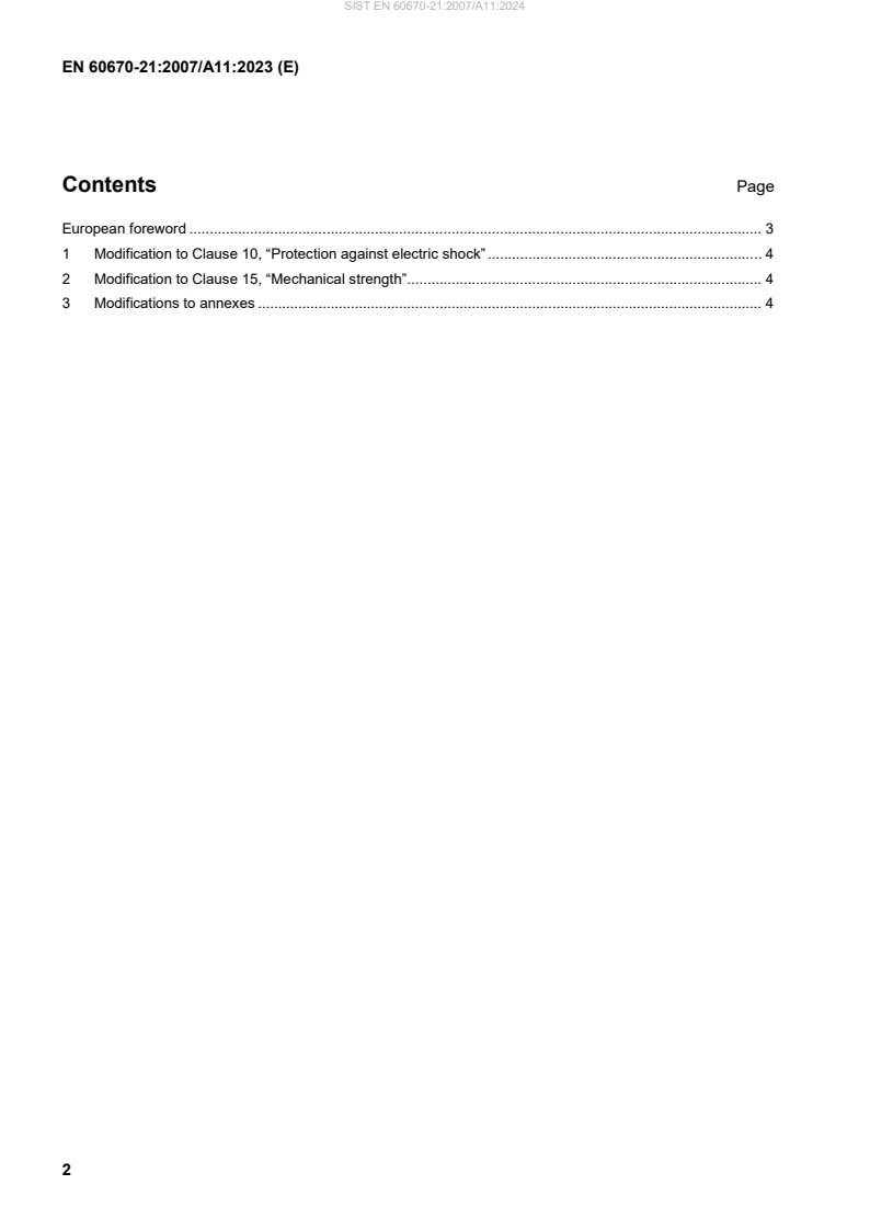 EN 60670-21:2007/A11:2023 EN 60670-21:2007/A11:2024 - Page 4 preview