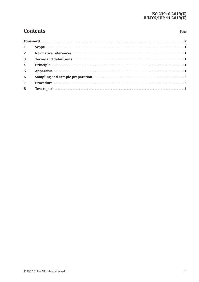 ISO 23910:2019 - Leather — Physical and mechanical tests — Measurement of stitch tear resistance
Released:6/7/2019