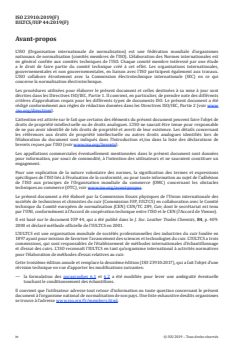 ISO 23910:2019 - Cuir — Essais physiques et mécaniques — Mesurage de la résistance à l'arrachement au point de couture
Released:6/7/2019 - Page 4 preview