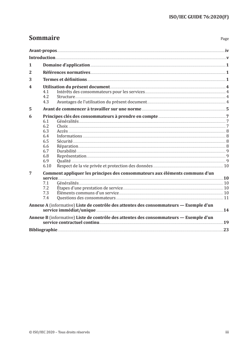 ISO/IEC Guide 76:2020 - Élaboration des normes de service — Recommandations pour répondre aux attentes des consommateurs
Released:4/28/2020