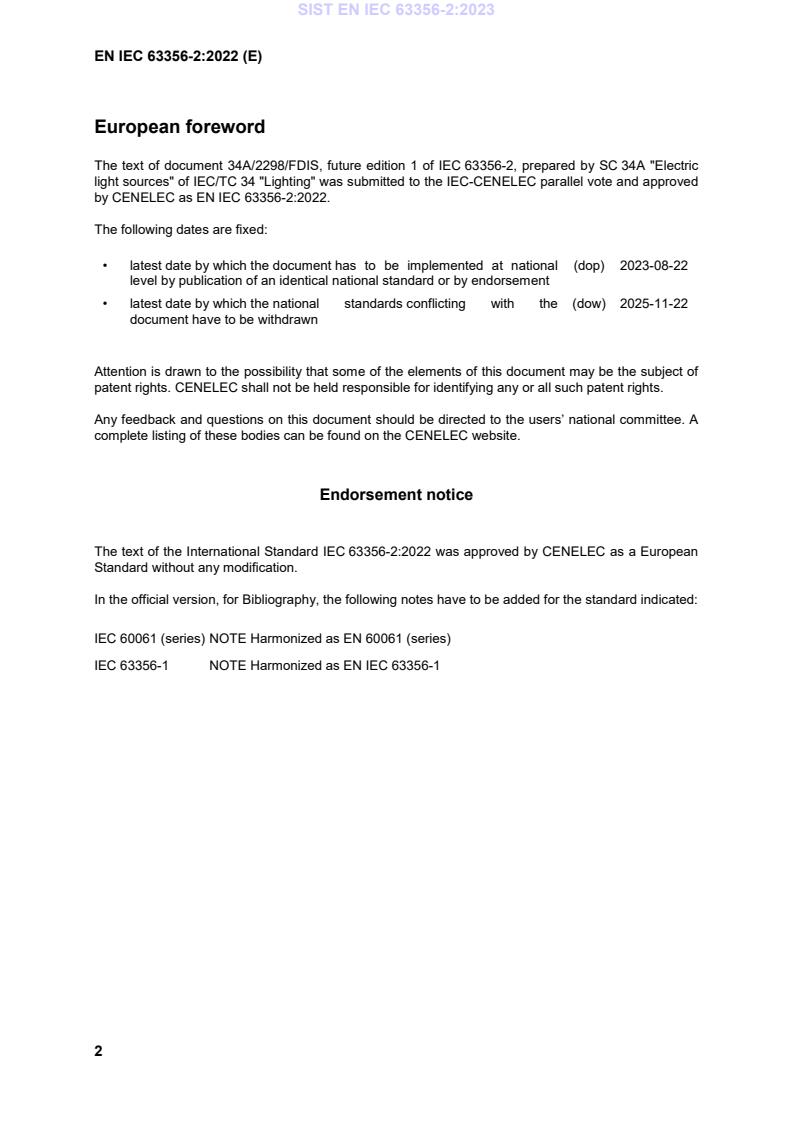 SIST EN IEC 63356-2:2023 SIST EN IEC 63356-2:2023 - BARVE - Page 4 preview